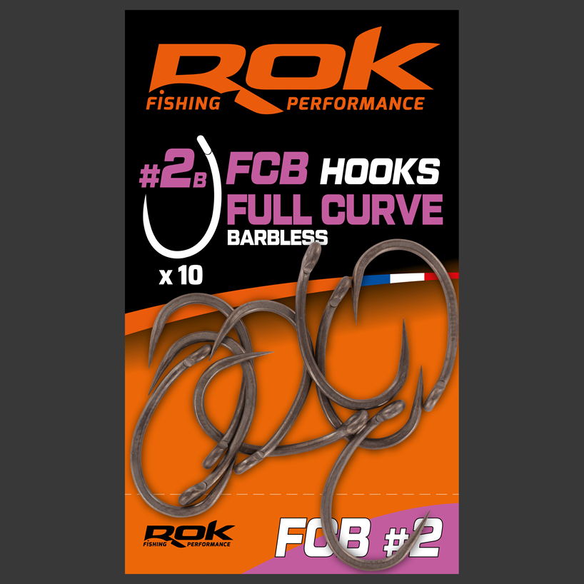 BARBLESS FULL CURVE HOOKS