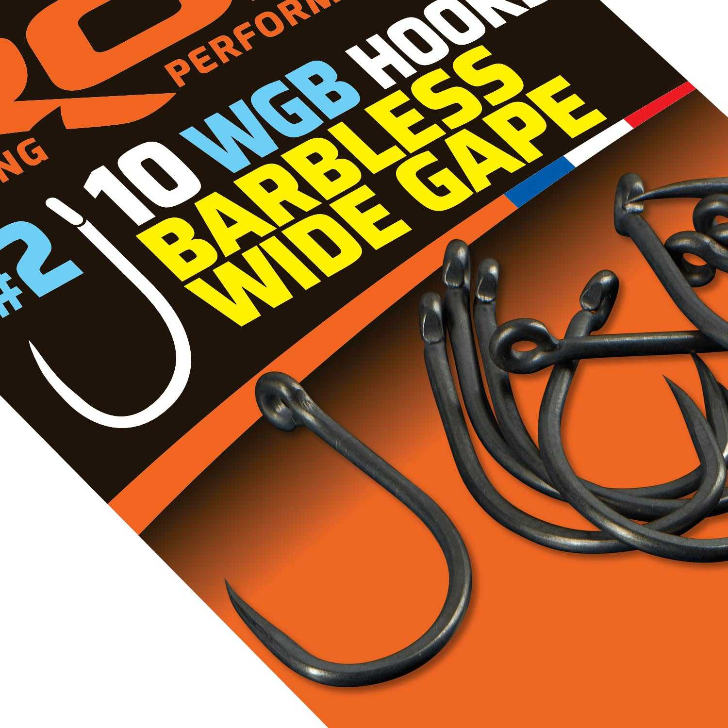 BARBLESS WIDE GAPE HOOKS
