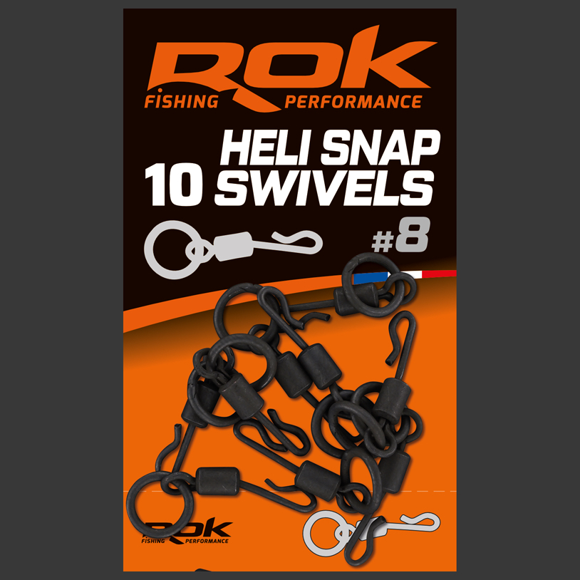 HELI SNAP SWIVELS #8